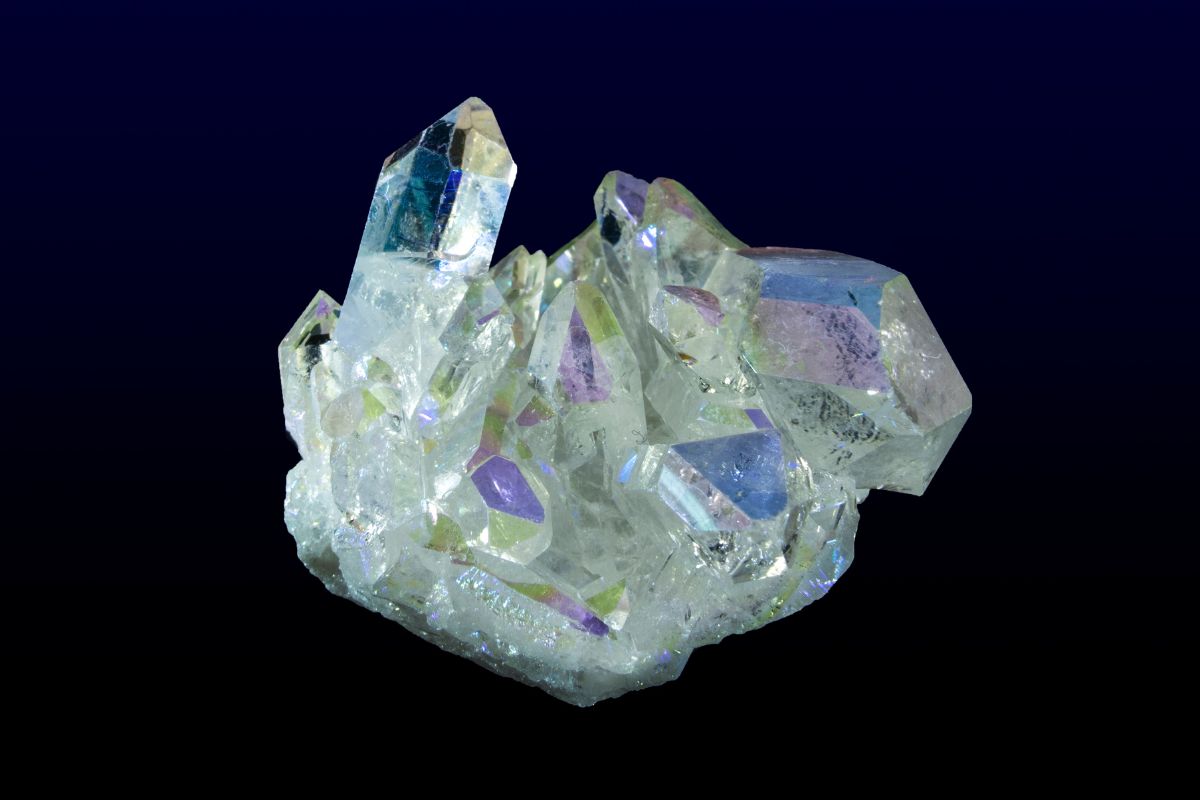 Iris Quartz Cluster