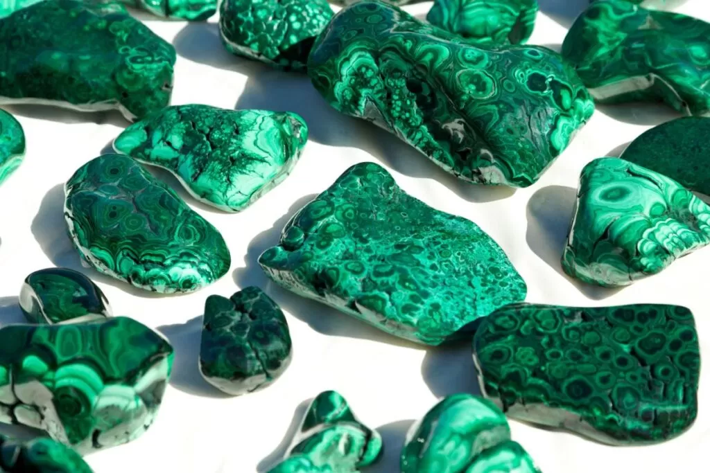 Malachite Vs. Green Jasper